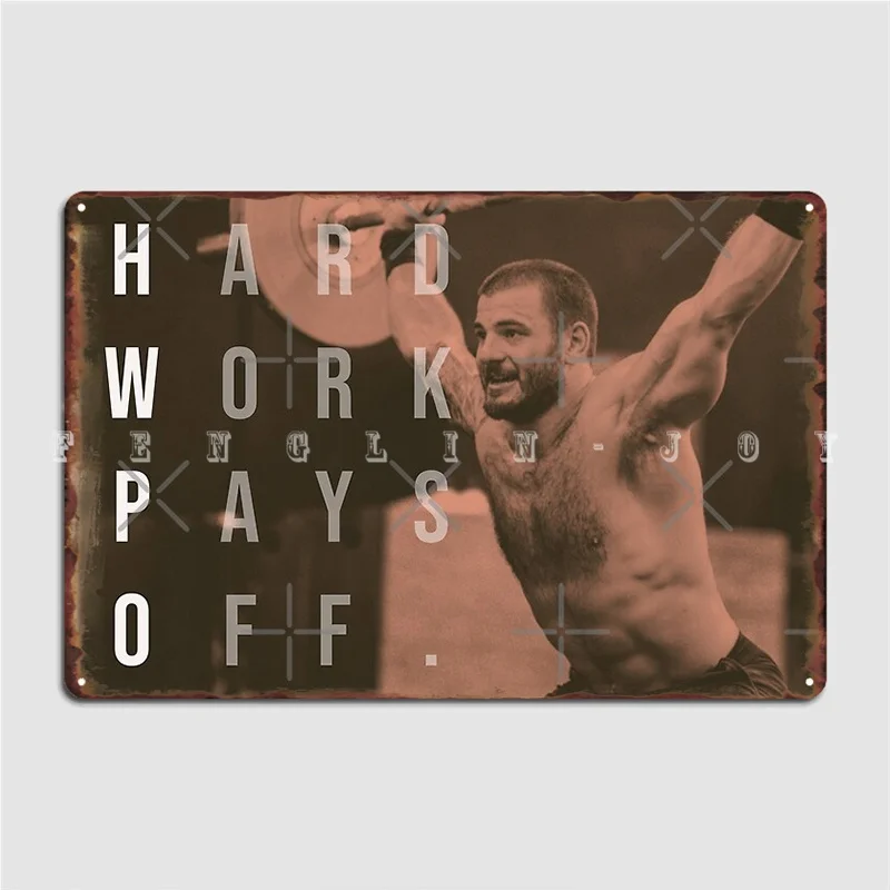 Crossfit Hard - Mat Fraser Crossfit Hard Work Pays