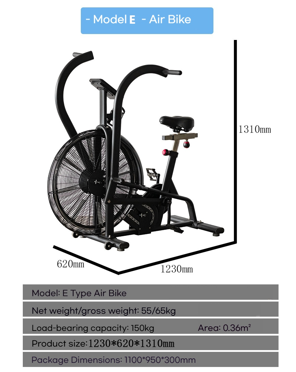Commercial Wind Resistance Fan - Crossfit Training recension och pris