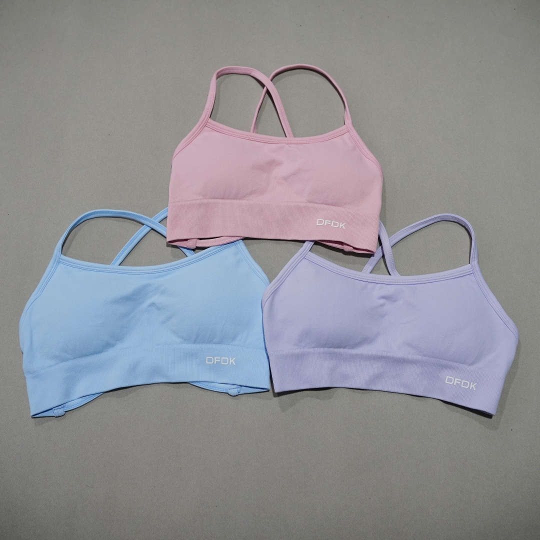 DFDK Sexy Cross Back Yoga Bra  - Crossfit Training recension och pris