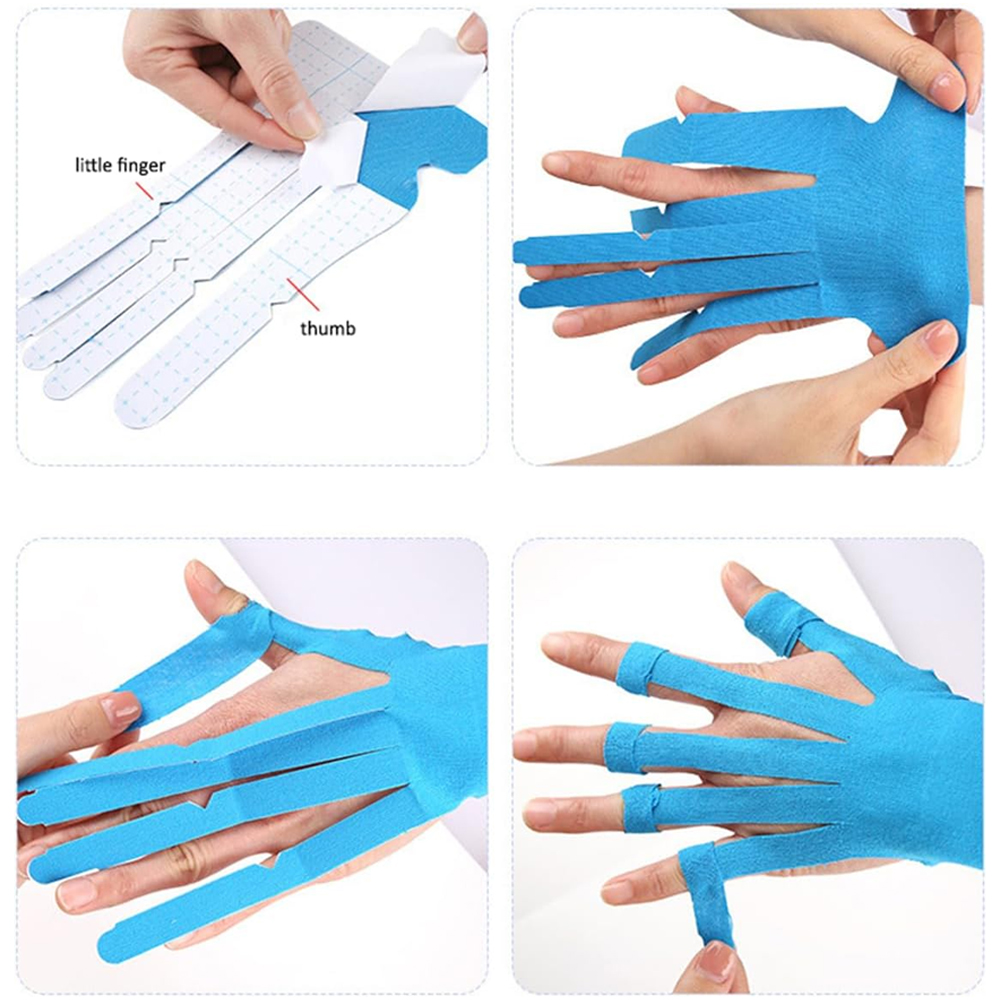 5PC Precut Kinesiology Tape fo - Finger Tape Athletic recension och pris
