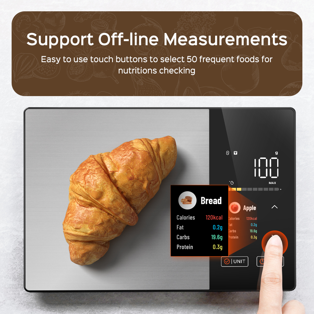 Smart Kitchen Scale Connects t - Crossfit Training recension och pris