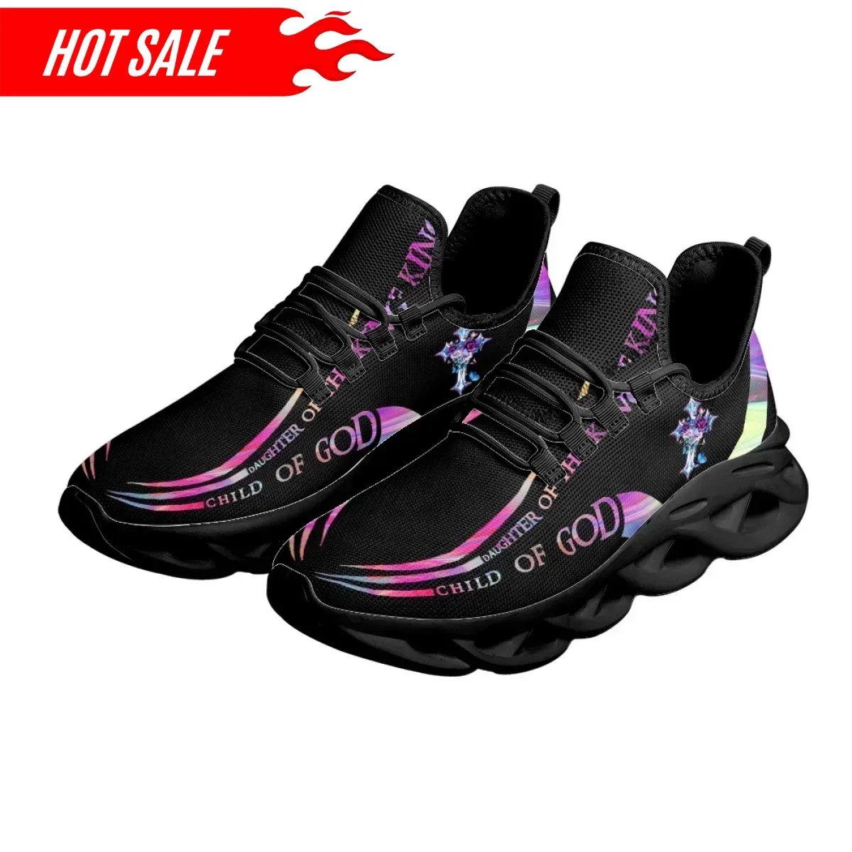 Hot Cross Christian God Print  - Crossfit Training recension och pris
