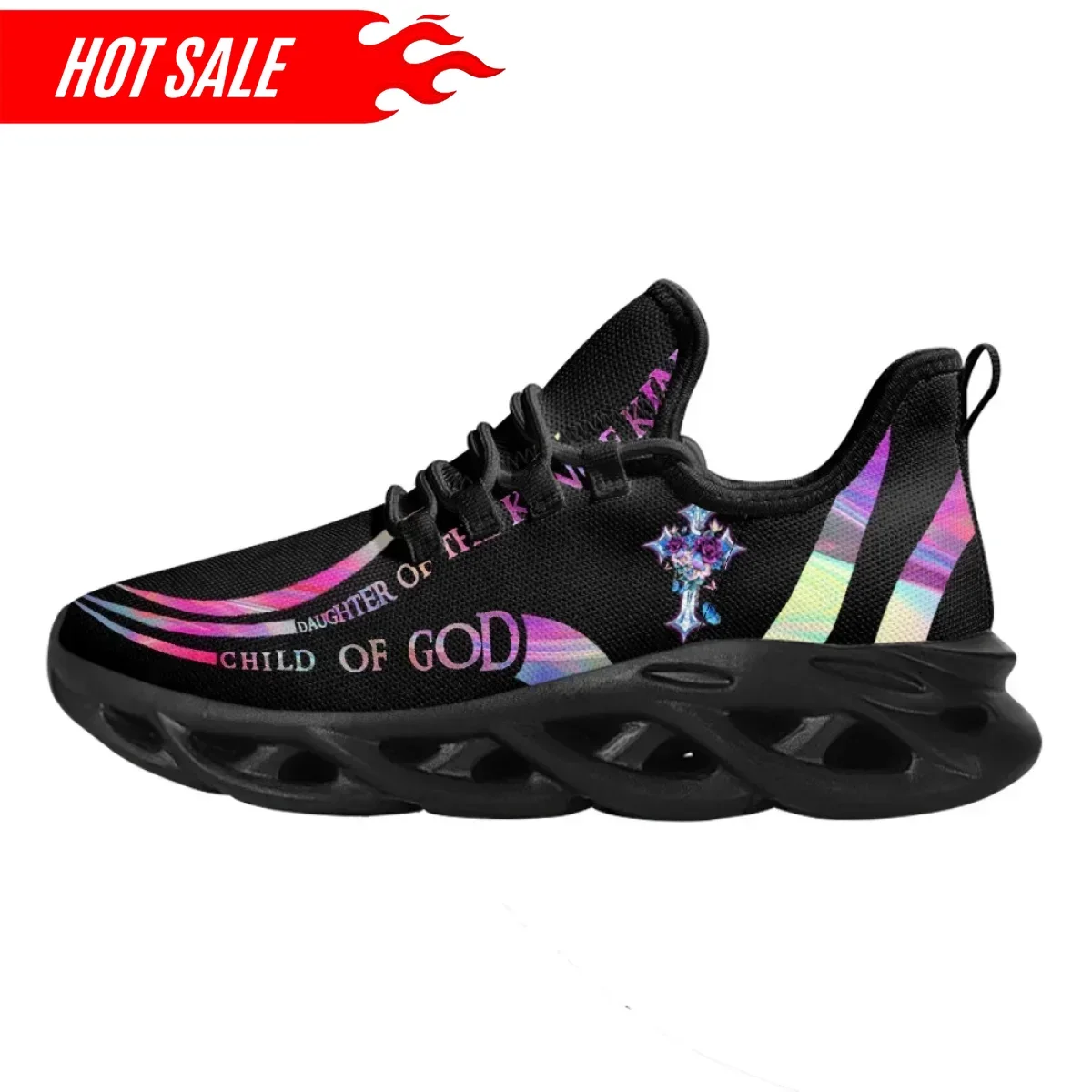 Hot Cross Christian God Print  - Crossfit Training recension och pris