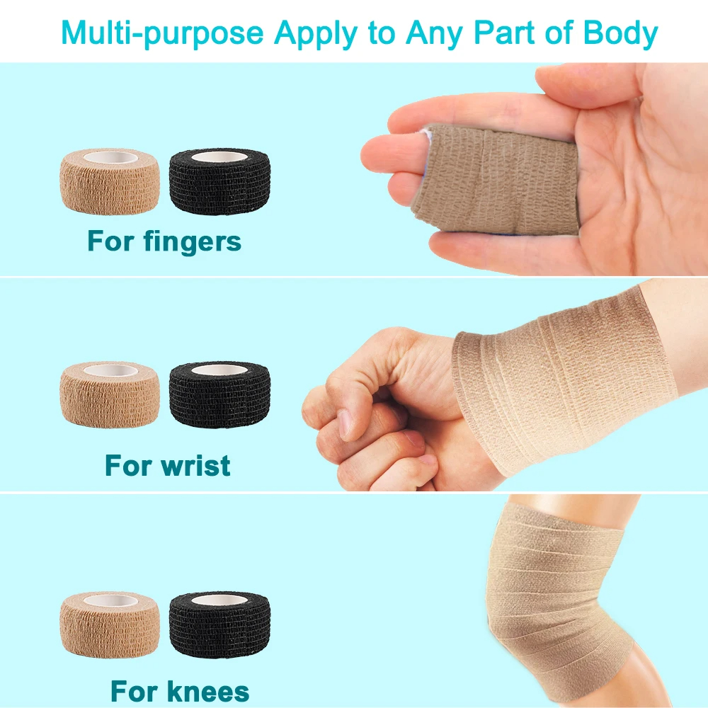 10 Rolls Athletic Wrap Tape Se - Finger Tape Athletic recension och pris