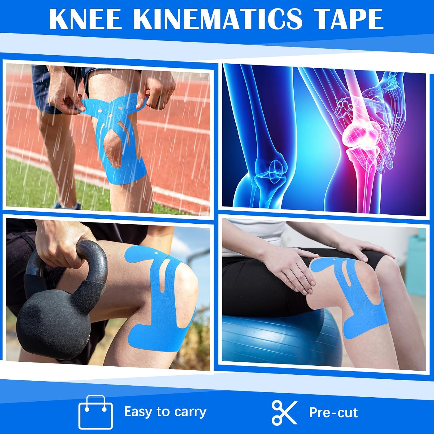 10PCS Precut Kinesiology Tape  - Finger Tape Athletic recension och pris