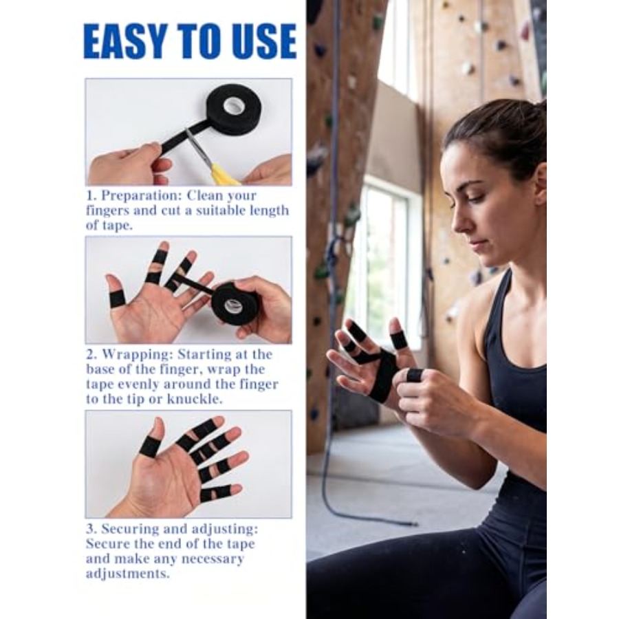 10Rolls Athletic Finger Tape 4 - Finger Tape Athletic recension och pris