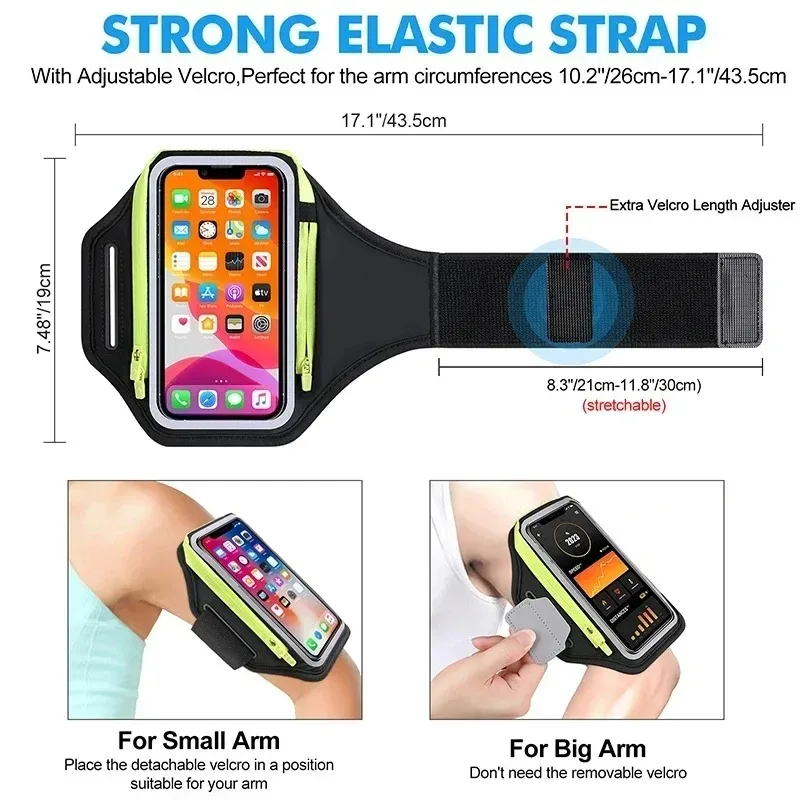 Outdoor Fitness Running Arm Ba - Crossfit Training recension och pris