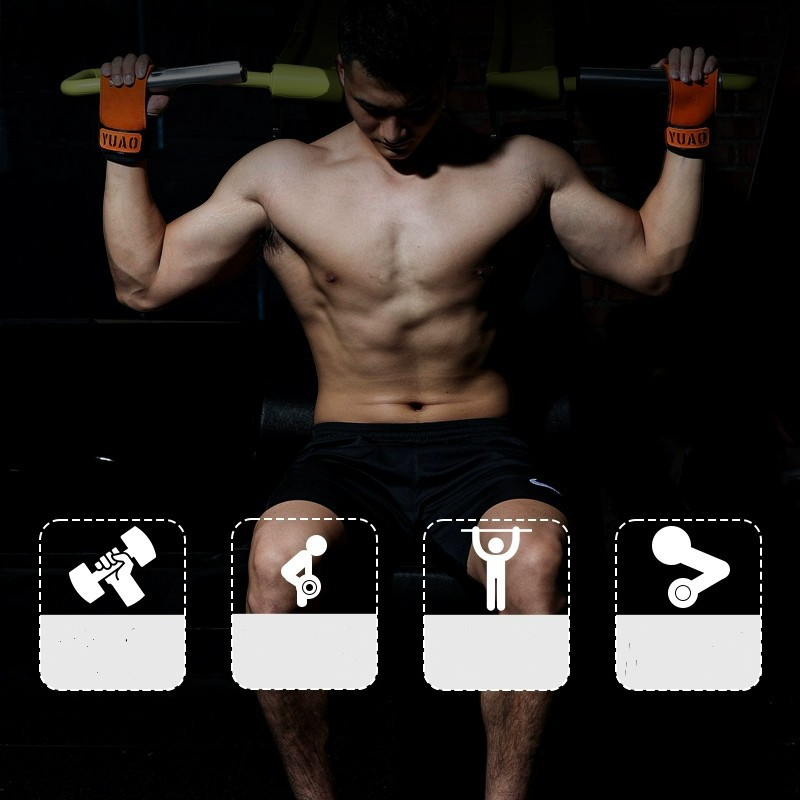 1Pair 4mm Thickened Gym Grips  - Best Crossfit Gear recension och pris