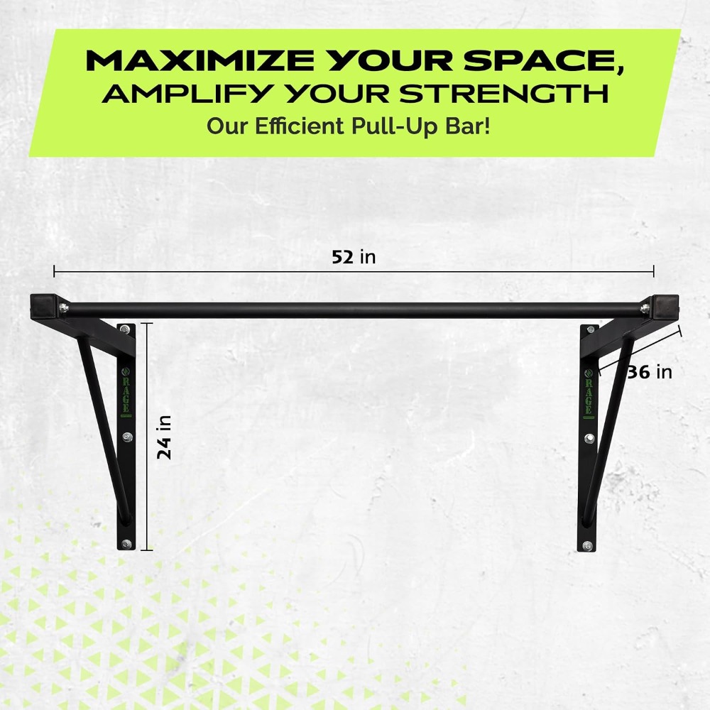 Heavy-Duty Wall Mounted Pull U - Pull Up Bar Grip recension och pris