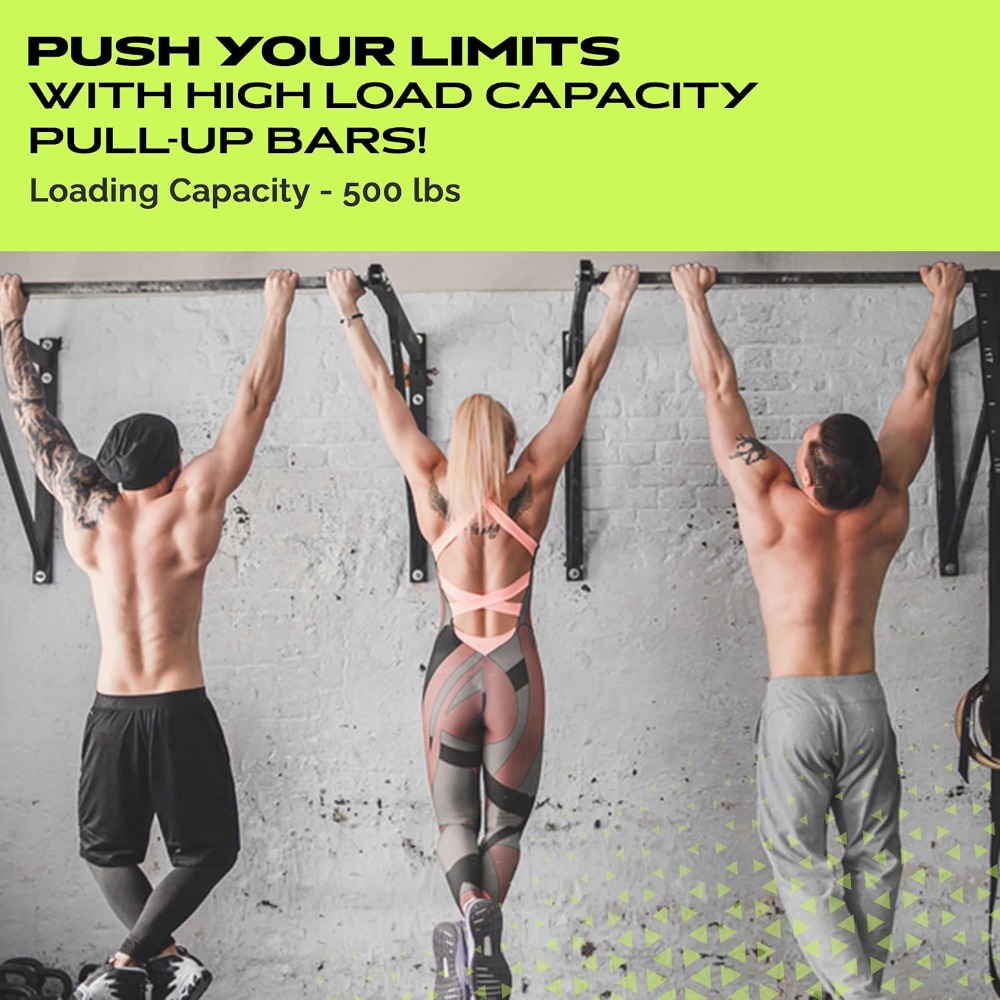 Heavy-Duty Wall Mounted Pull U - Pull Up Bar Grip recension och pris