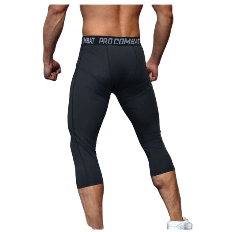 Men Tight 3/4 Cropped Pants Co - Best Crossfit Gear recension och pris