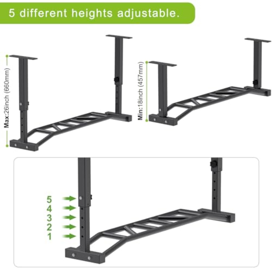 Home gym ceiling-mounted pull  - Pull Up Bar Grip recension och pris