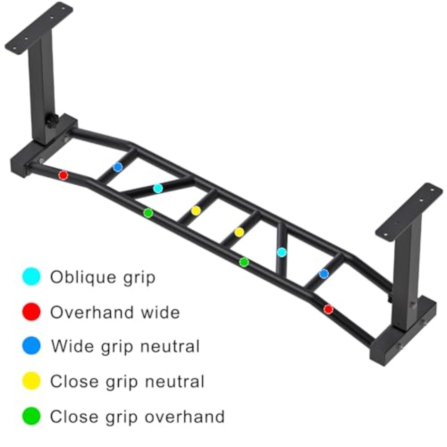Home gym ceiling-mounted pull  - Pull Up Bar Grip recension och pris