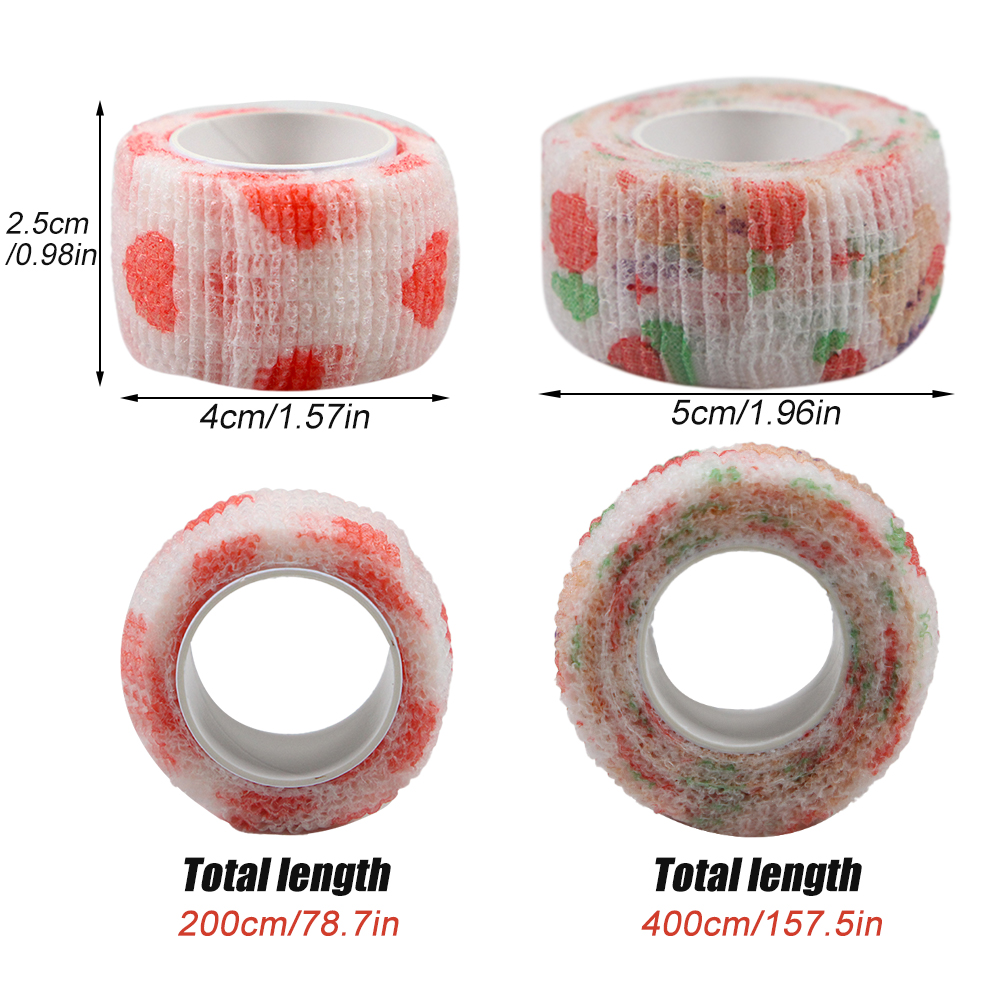 5Pcs/Lot 2.5cm Wide Colorful A - Finger Tape Athletic recension och pris