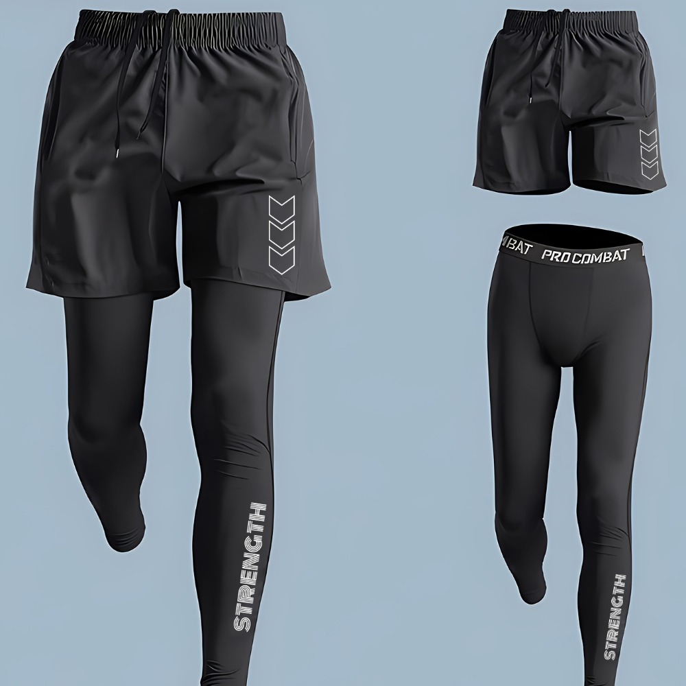 Men's 2 in1 Compression Sport  - Best Crossfit Gear recension och pris