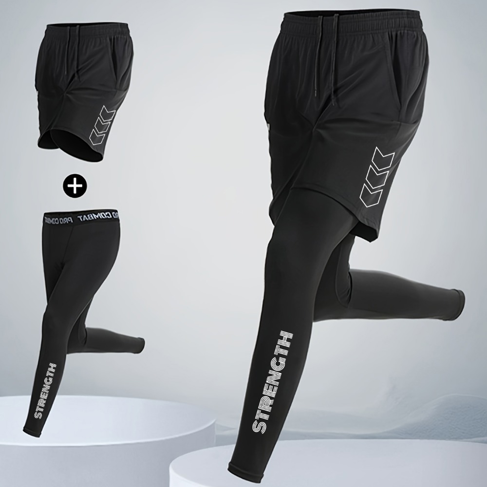 Men's 2 in1 Compression Sport  - Best Crossfit Gear recension och pris