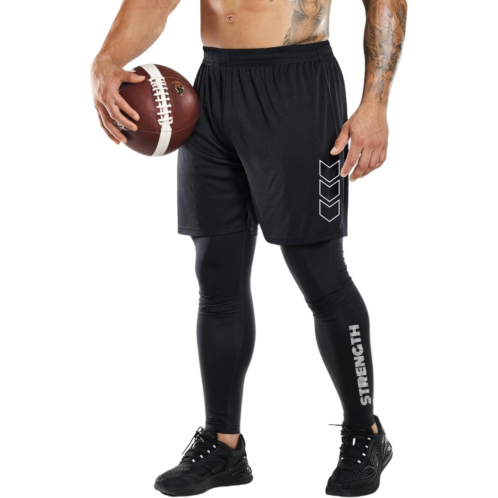Men's 2 in1 Compression Sport  - Best Crossfit Gear recension och pris