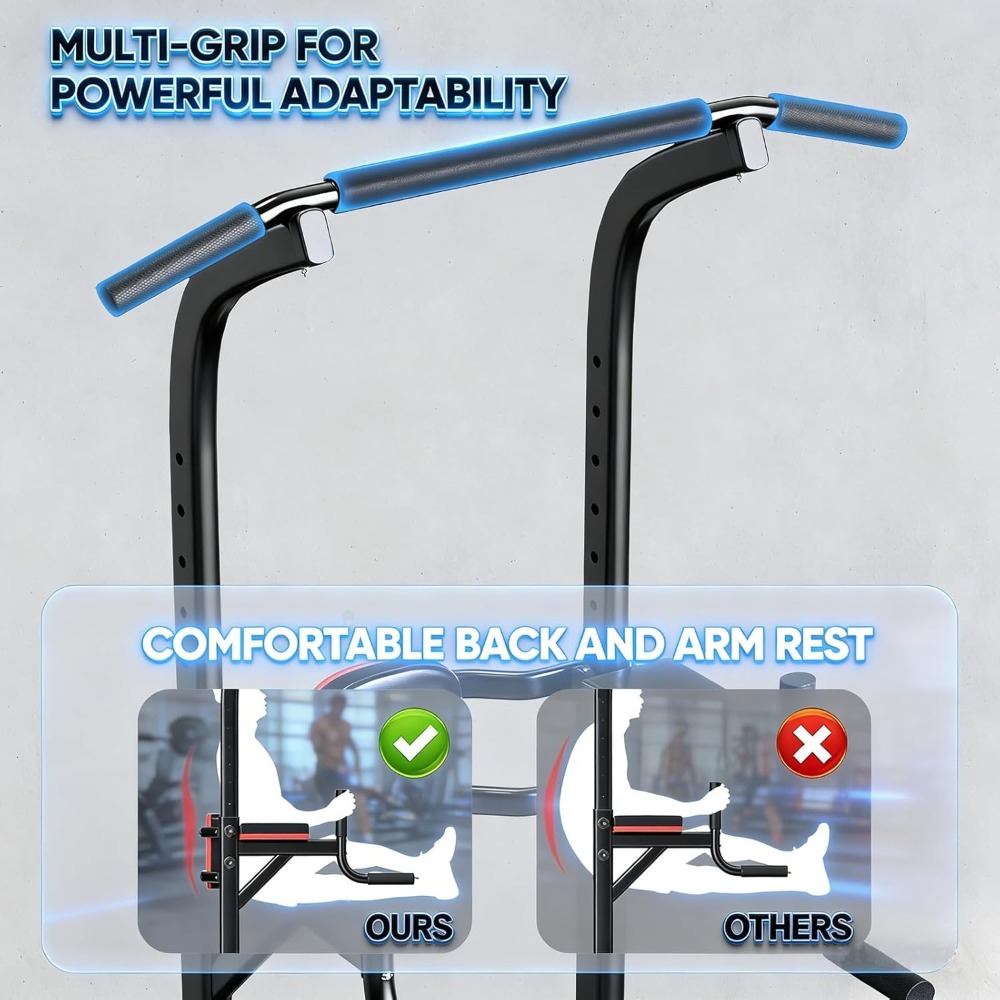 Multi-Function Pull Up Dip Bar - Pull Up Bar Grip recension och pris