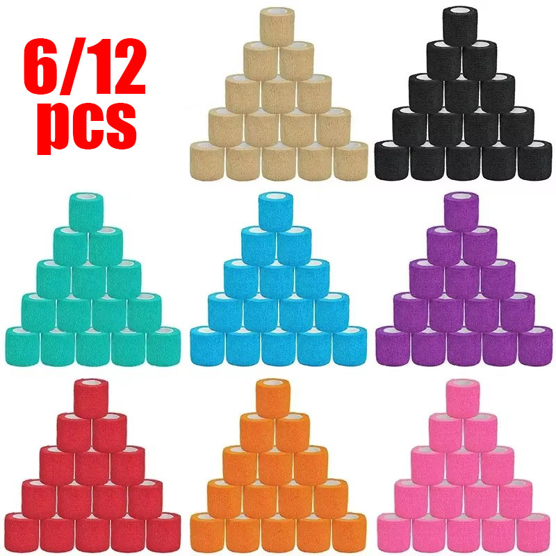 6/12pcs Colorful Sport Self Ad - Finger Tape Athletic recension och pris
