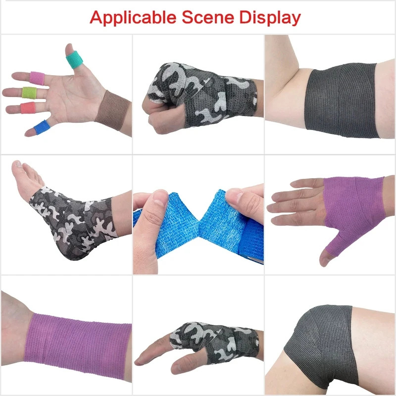 6/12pcs Colorful Sport Self Ad - Finger Tape Athletic recension och pris