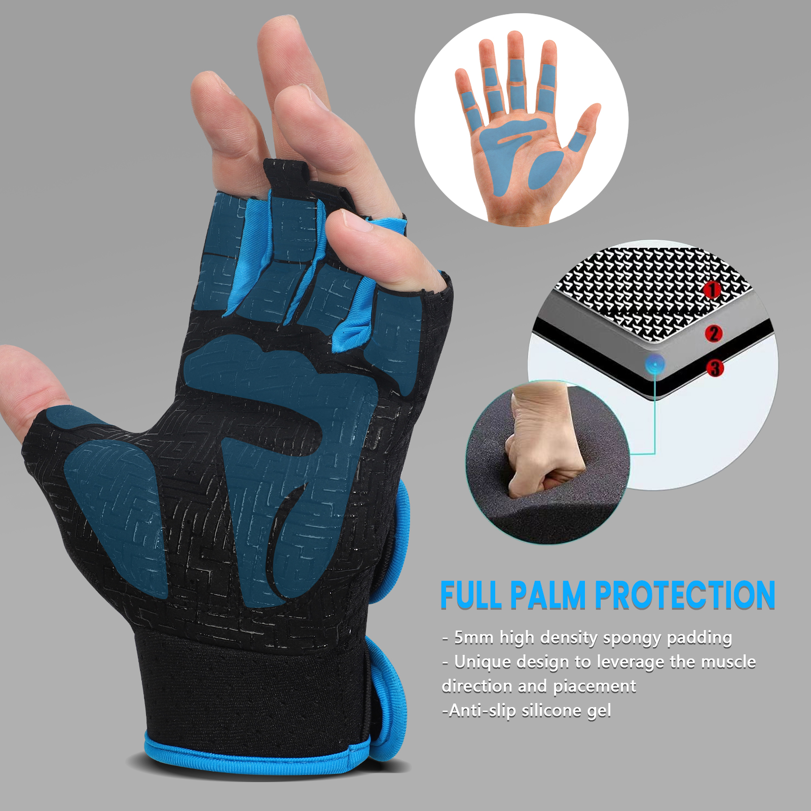 MOREOK Gym Gloves Breathable A - Best Crossfit Gear recension och pris