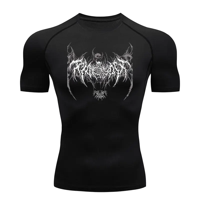 Y2K Compression Shirt Men Fitn - Best Crossfit Gear recension och pris
